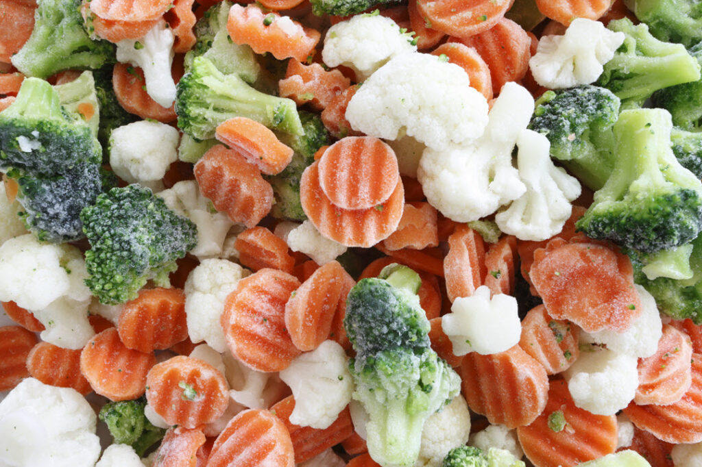 frozen veggies